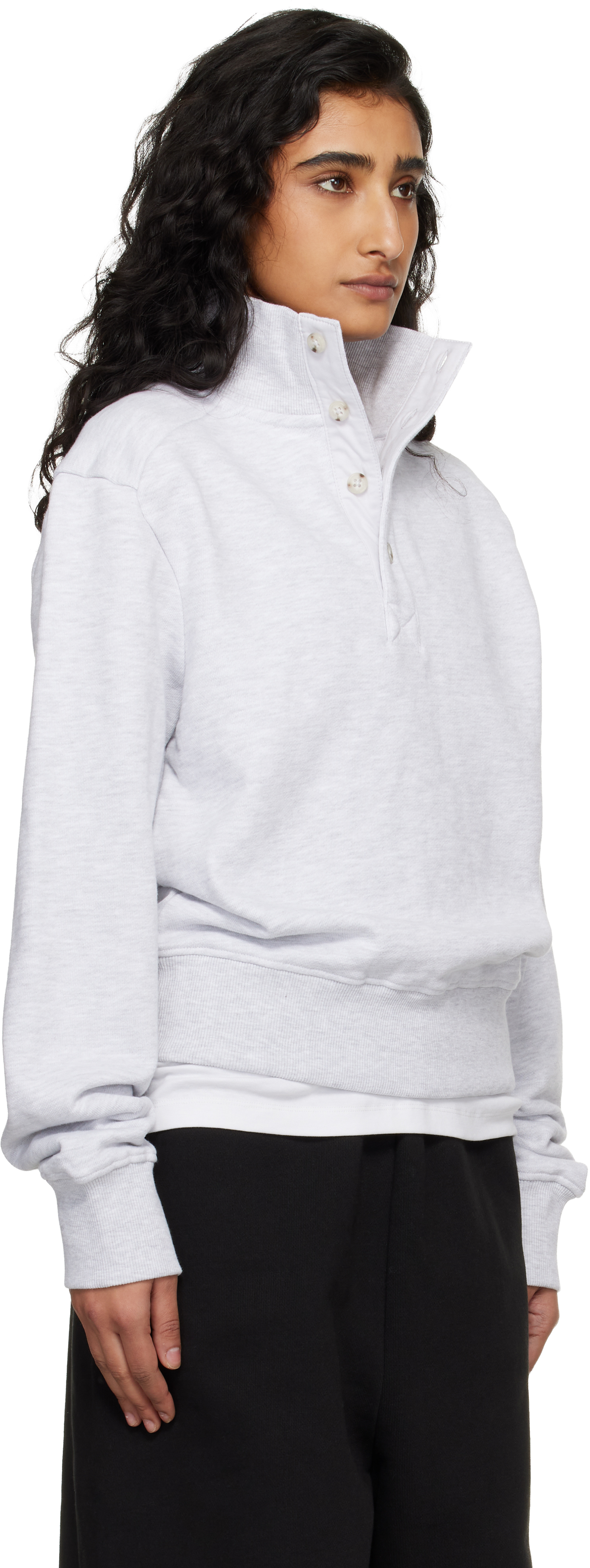 Gray Port Pullover Sweatshirt