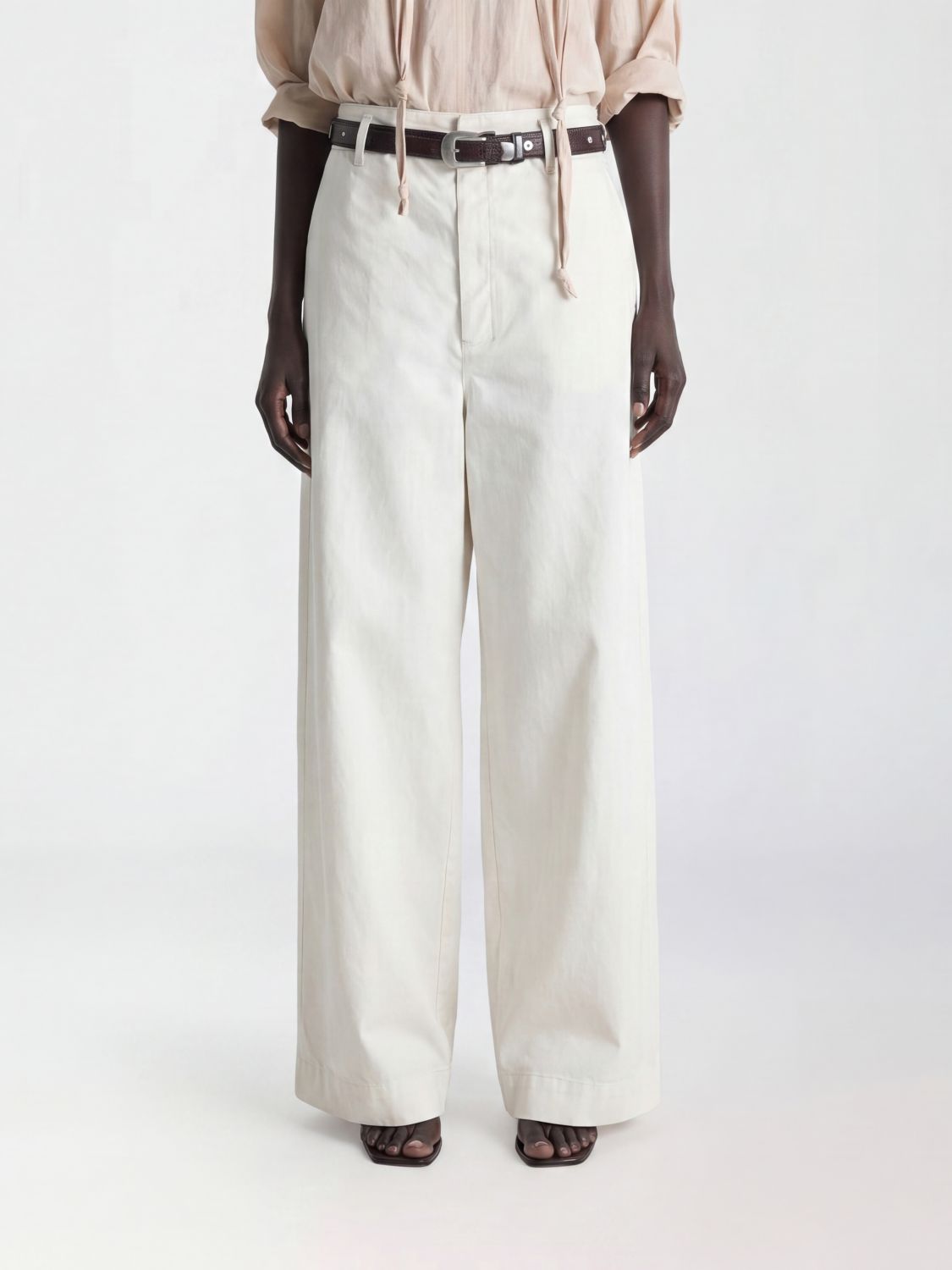 Pants Woman color White