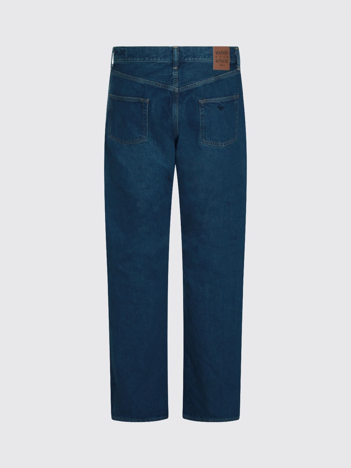 MAISON KITSUNÉ Jeans Men color Indigo
