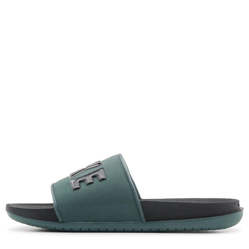 Men's Offcourt Slide Sandals (Vintage Green/Black)