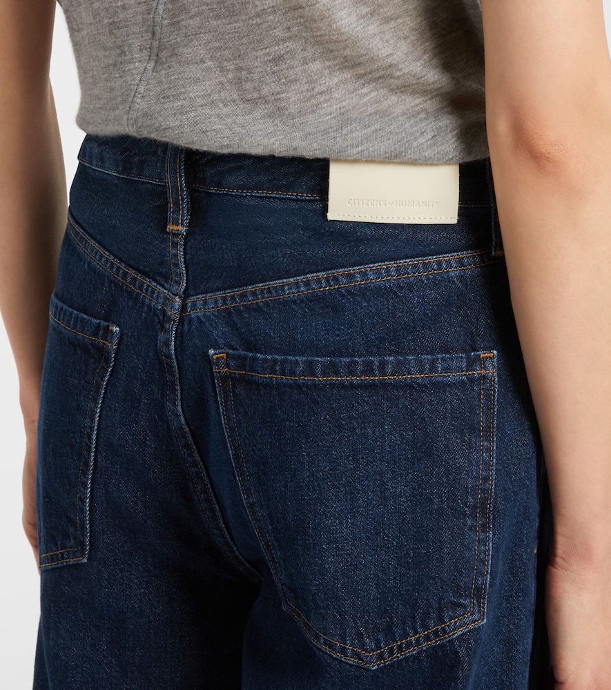 Paloma mid-rise wide-leg jeans