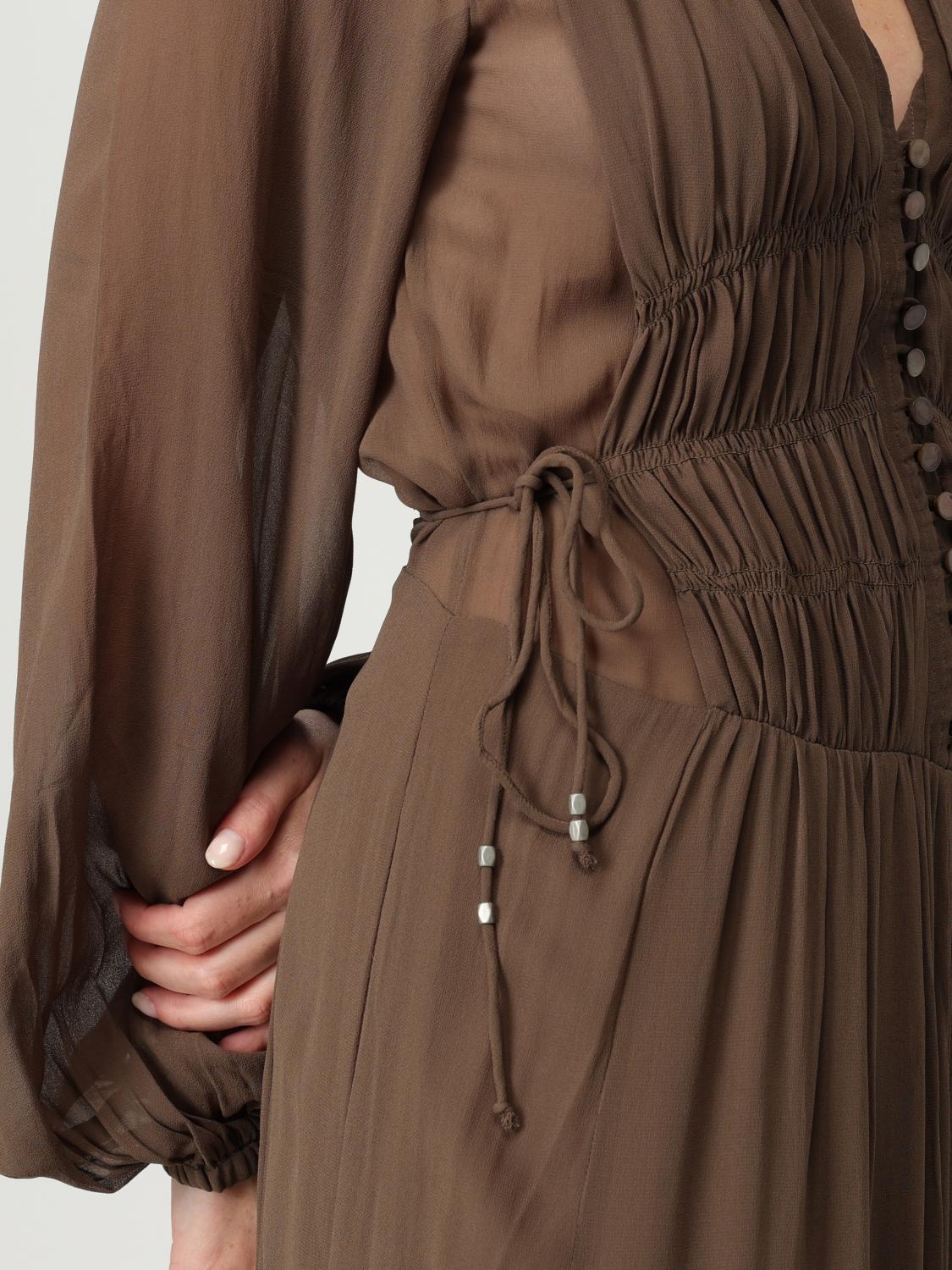 Dress Woman color Brown
