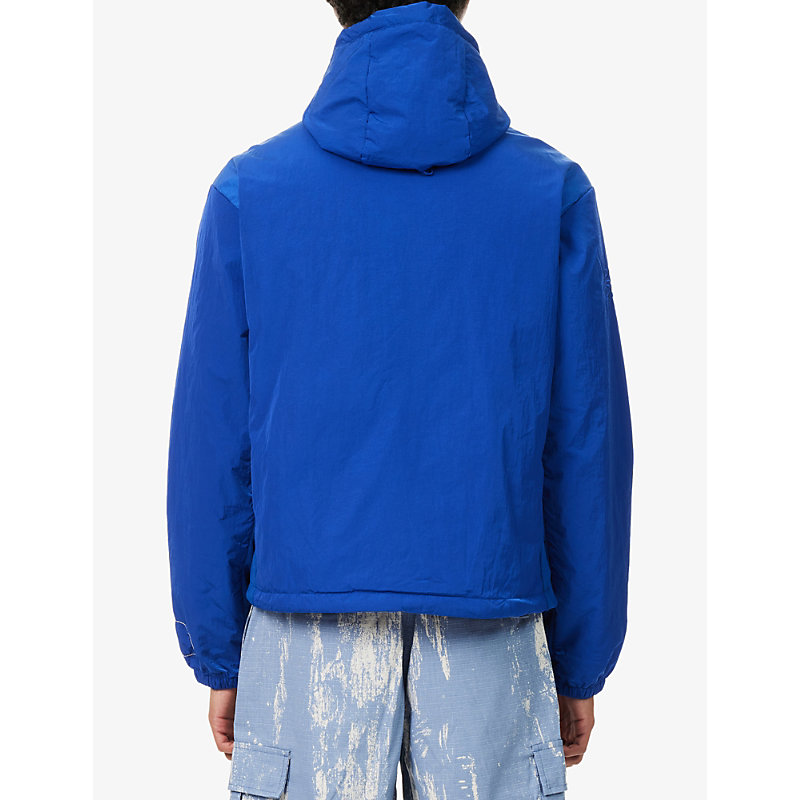Mens Cobalt Hooded Sequoia Shell Jacket