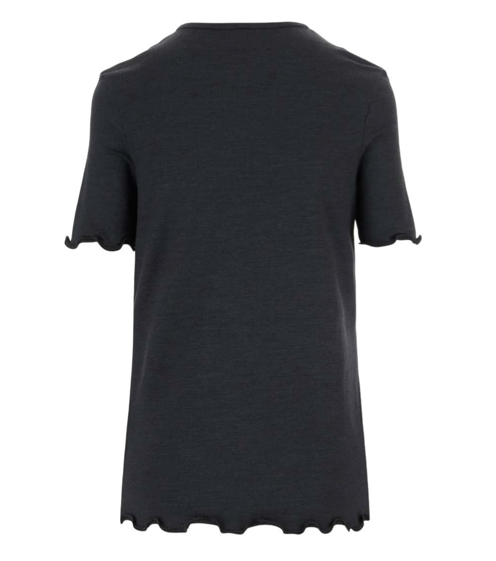 Black Round Neck T-Shirt