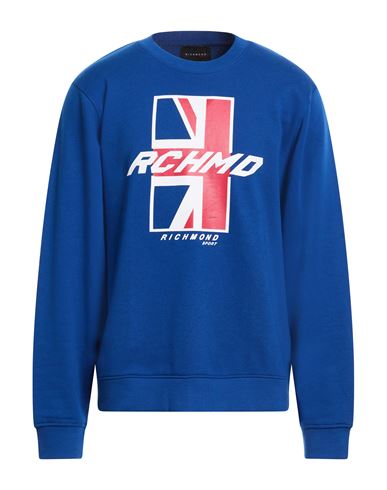 Sport Man Sweatshirt Blue Size XXL Cotton
