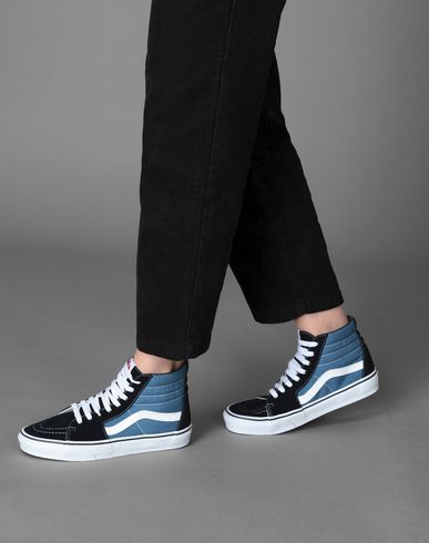 Ua Sk8-hi Navy Woman Sneakers Black