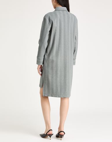 Leisure Woman Midi dress Grey Size S Viscose, Polyamide, Elastane
