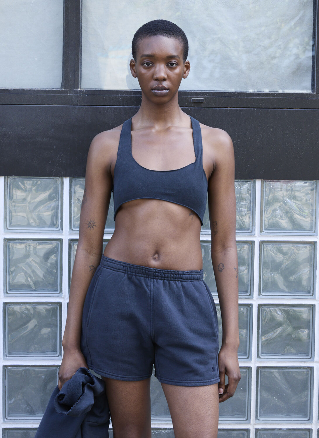 Raw Cut Bra Top