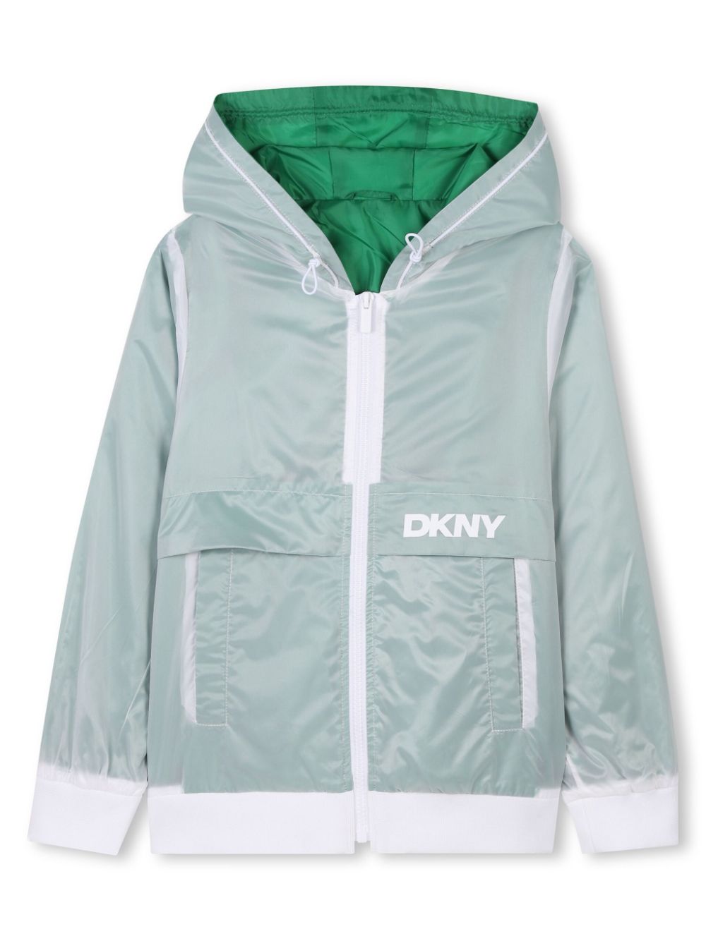 Water-repellent windbreaker - Green