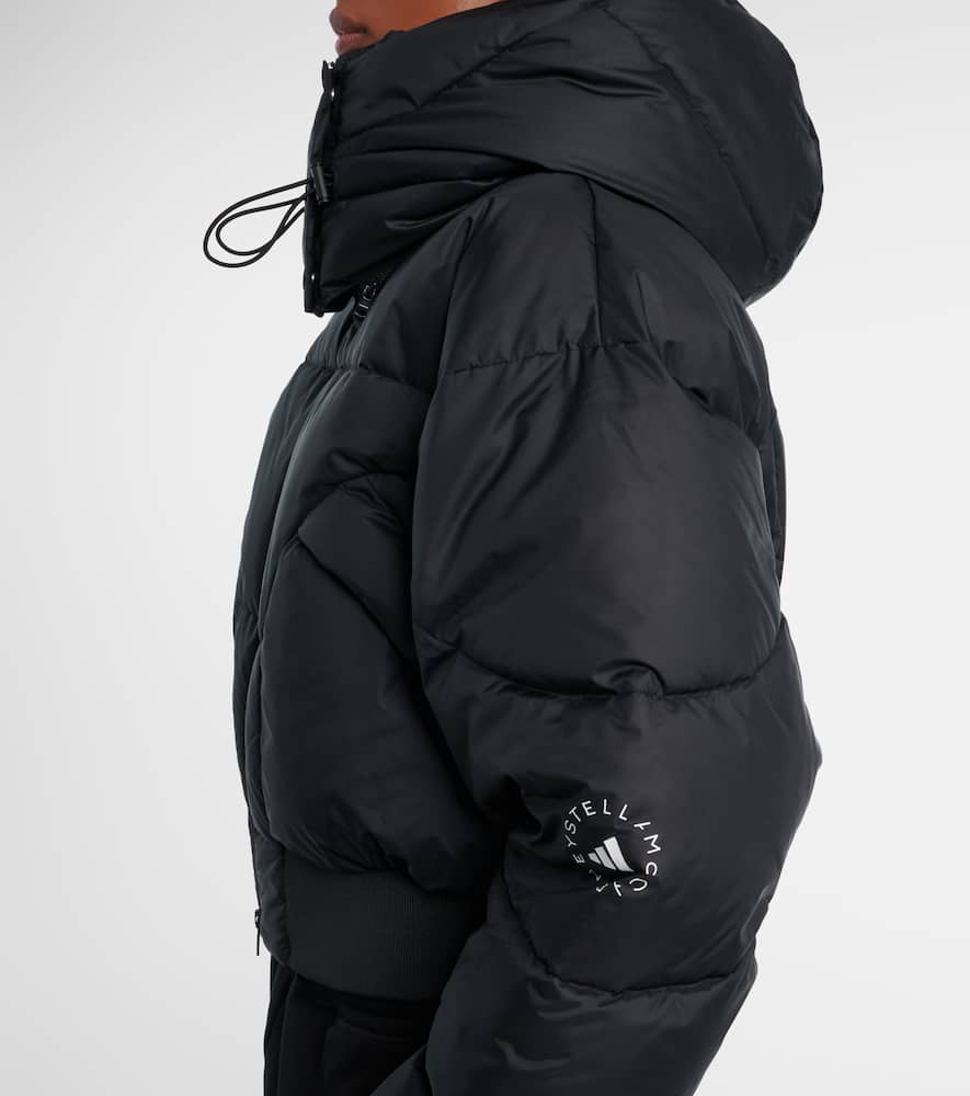 Cropped puffer jacket