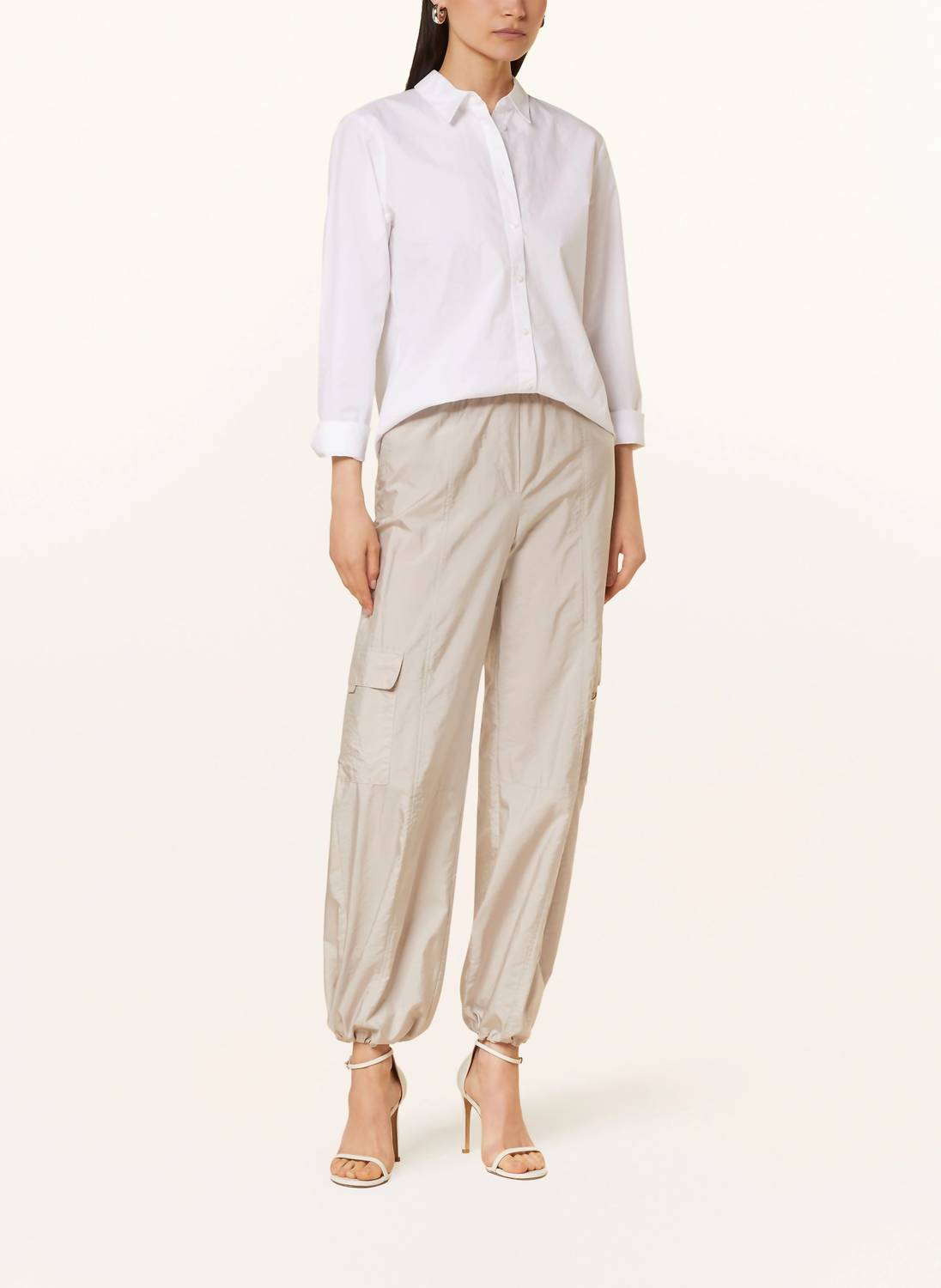 Pascale Cargo Pants In Chalk