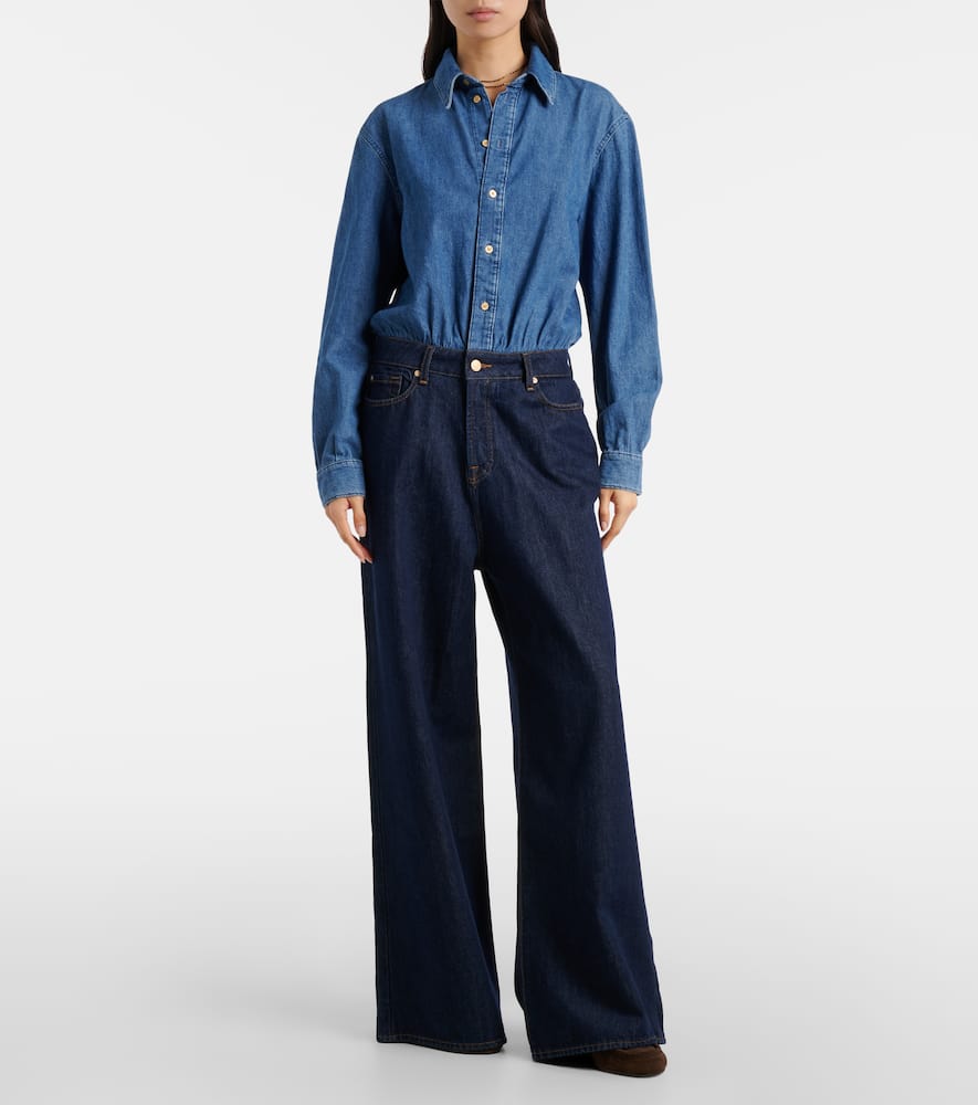 Denim jumpsuit