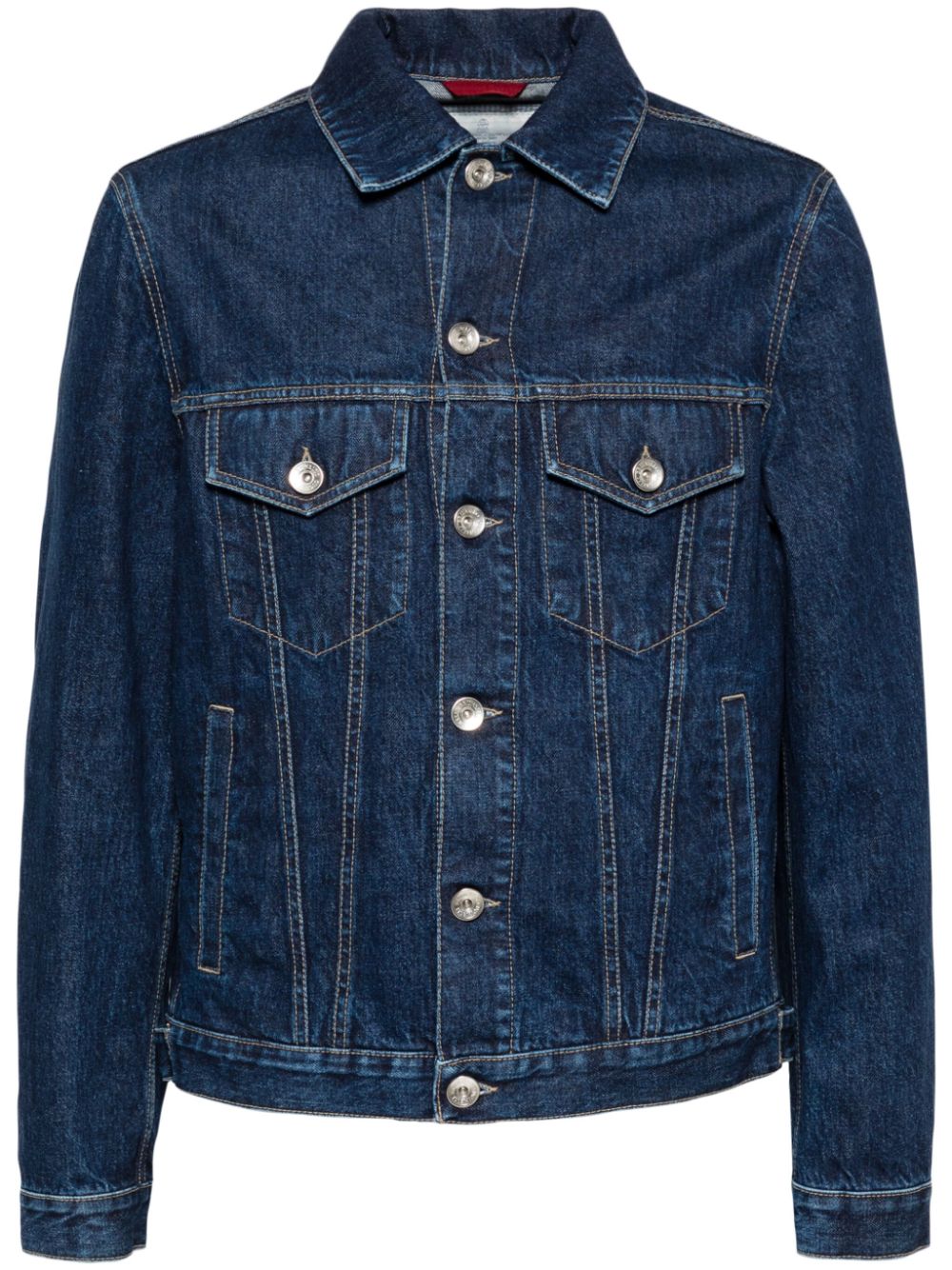 Four-pockets denim jacket - Blue