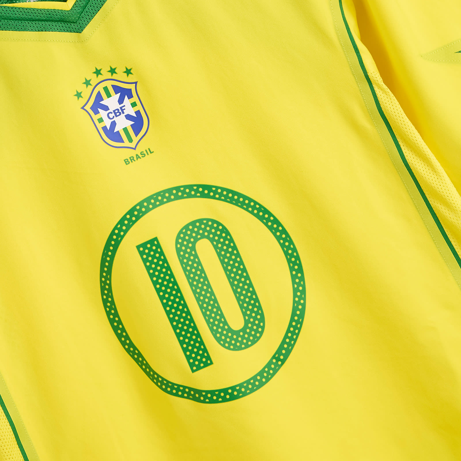 Brazil Reissue N&N Short Sleeve Jersey Yellow/Green