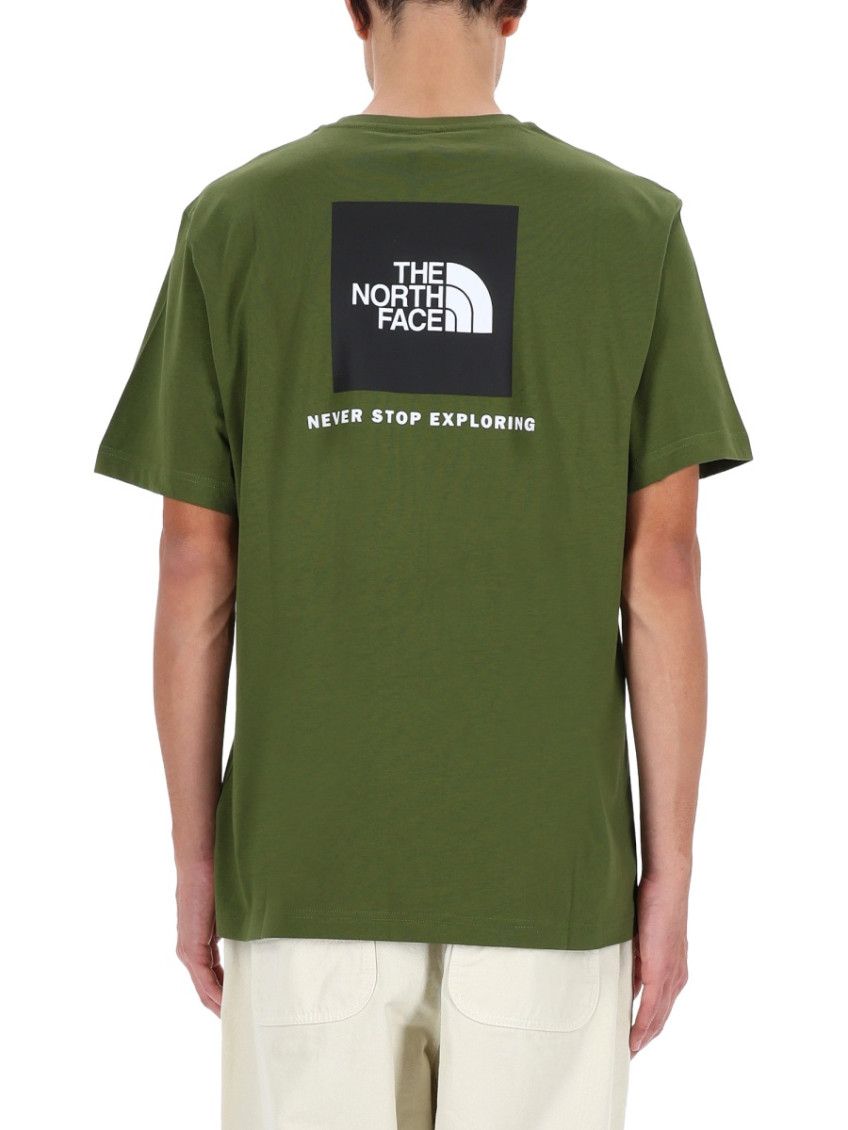 The North Face - short sleeve crew neck t-shirt design