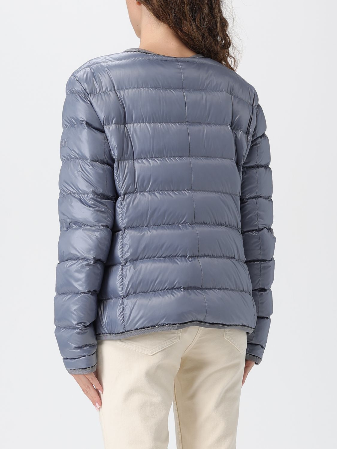 Coat Woman color Blue