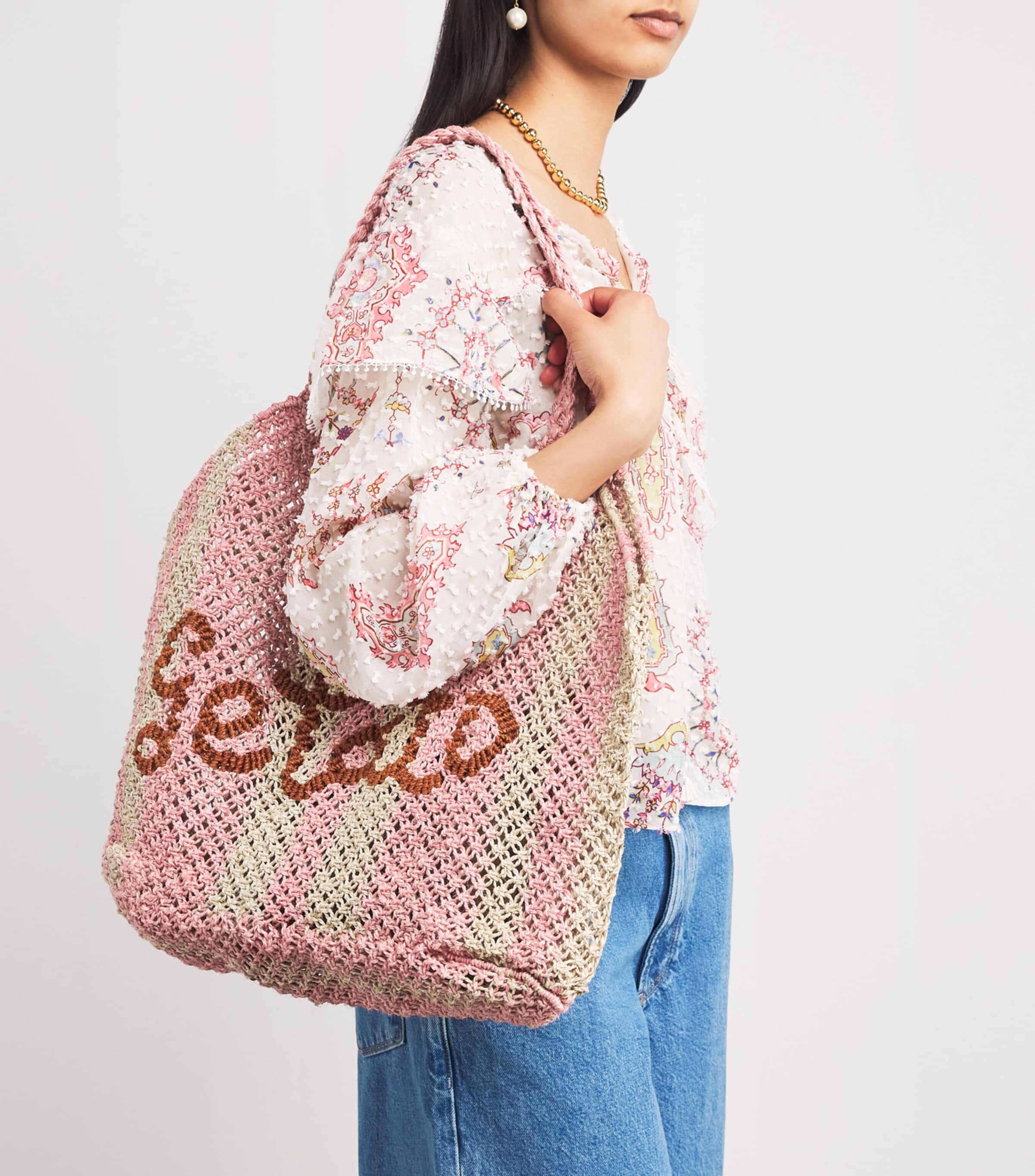 Jute Gelato Tote Bag