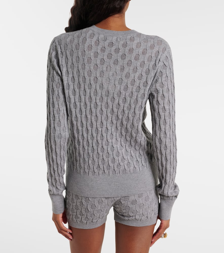 Wool cardigan