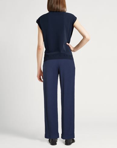 Woman Pants Blue Size 4 Lyocell, Viscose, Polyester, Elastane