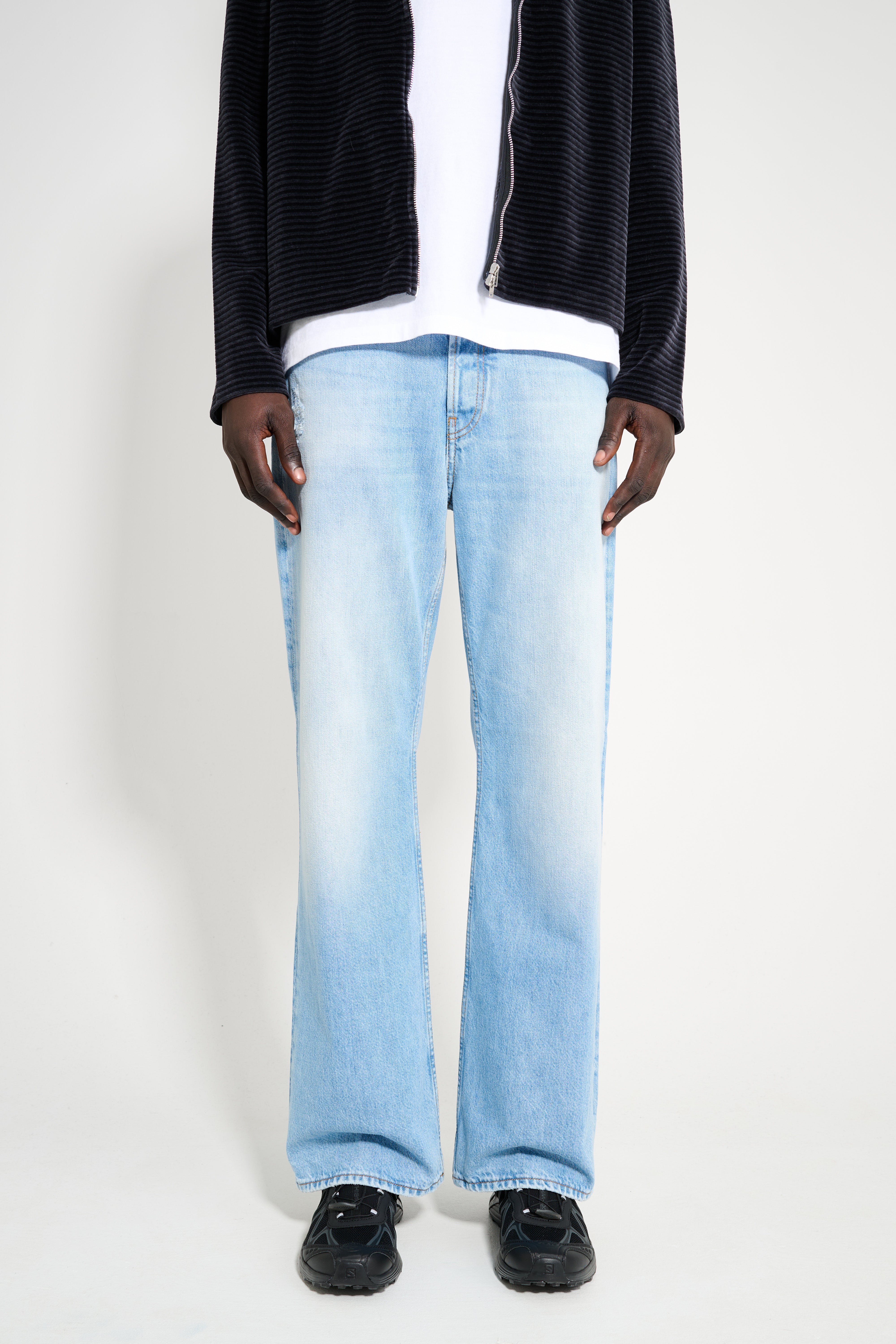 Acne Studios 2021M Loose Fit Jeans Vintage Light Blue