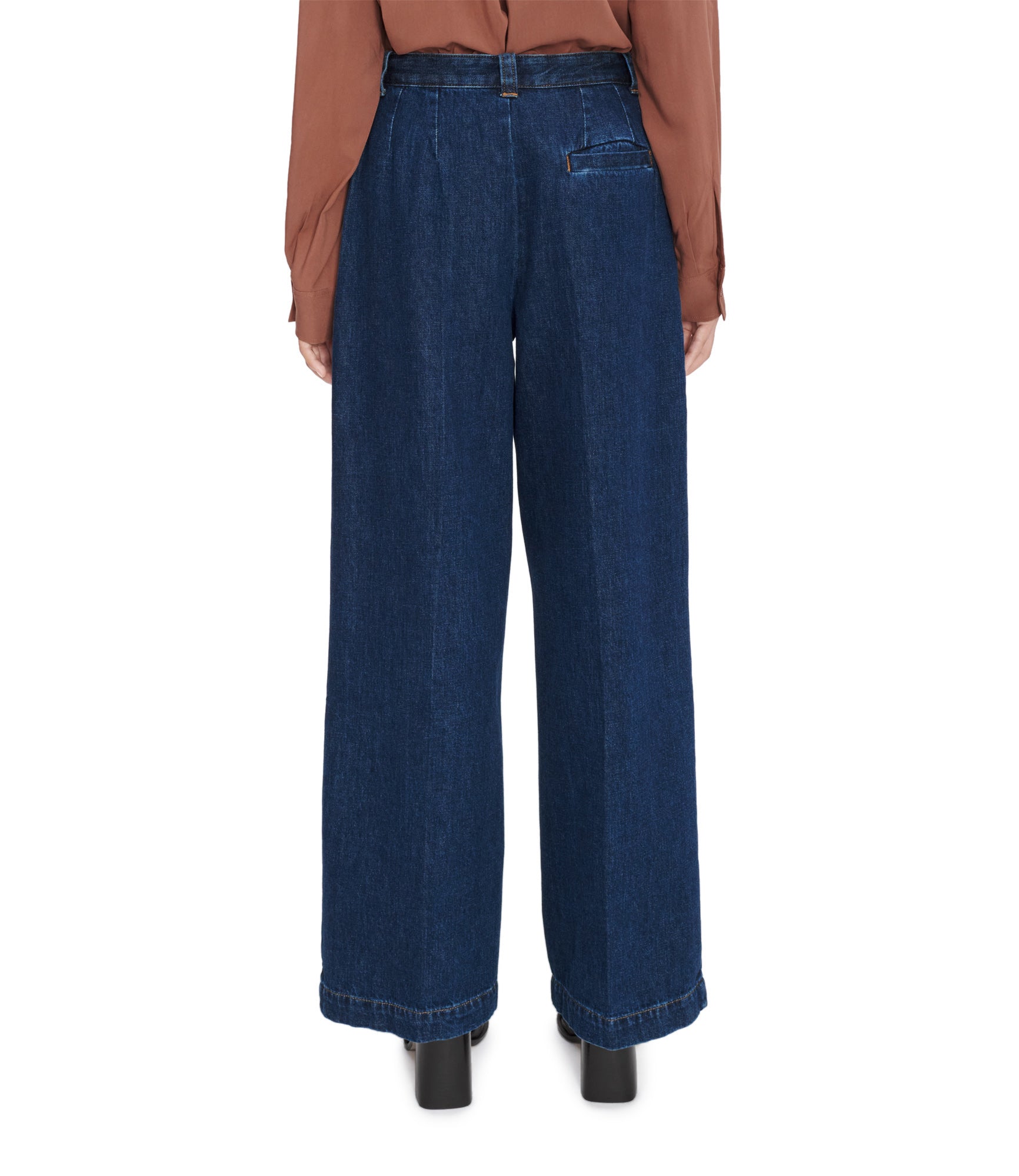 A. P.C. Tressie pants 34 IAL - Stonewashed indigo