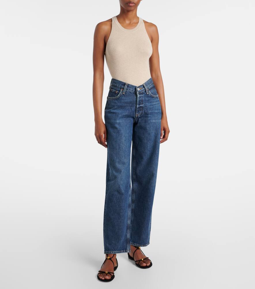 Agolde V-Waist Baggy straight jeans