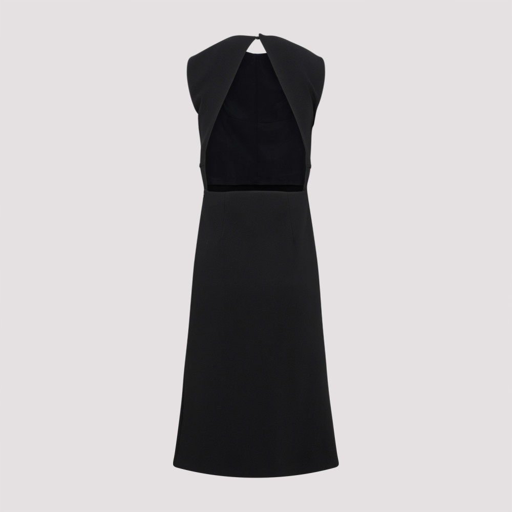 Black Mirto Polyester Dress