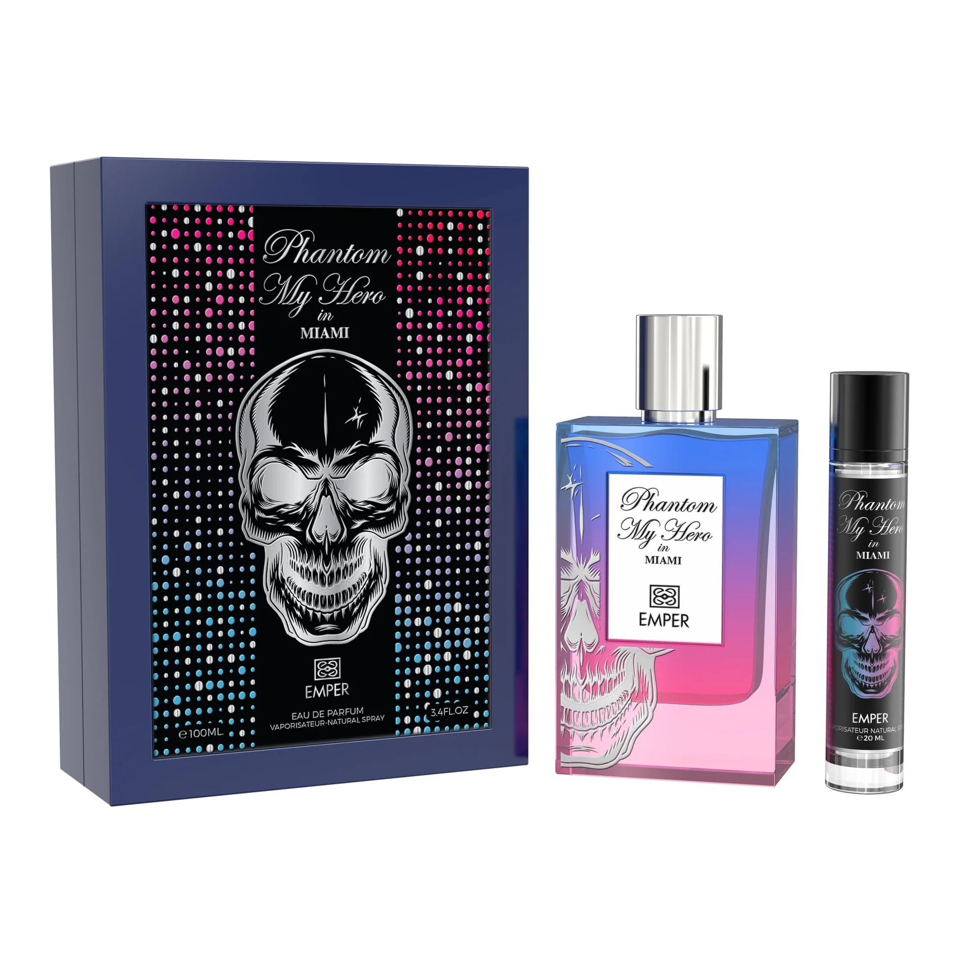 Mens Phantom My Hero In Miami EDP Spray 3.4 oz Fragrances 6294021905695