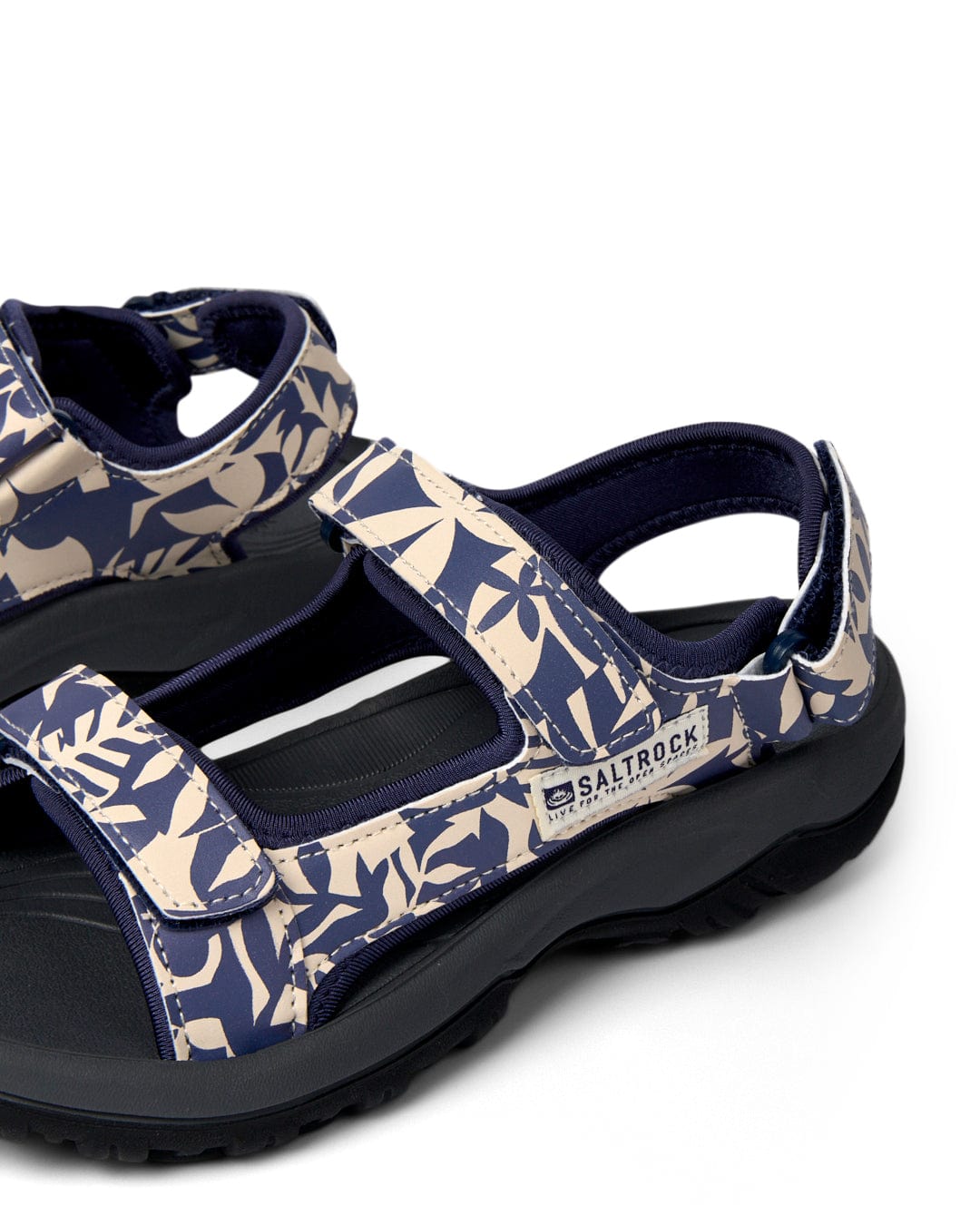 Saltrock Walkabout Balance Womens Floral Hiking Sandal in Blue