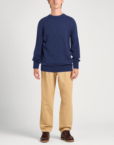 Man Sweater Blue Size XXL Virgin Wool