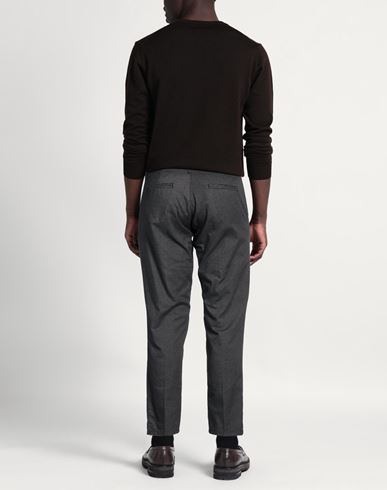 Man Pants Charcoal Size 36 Cotton, Elastane