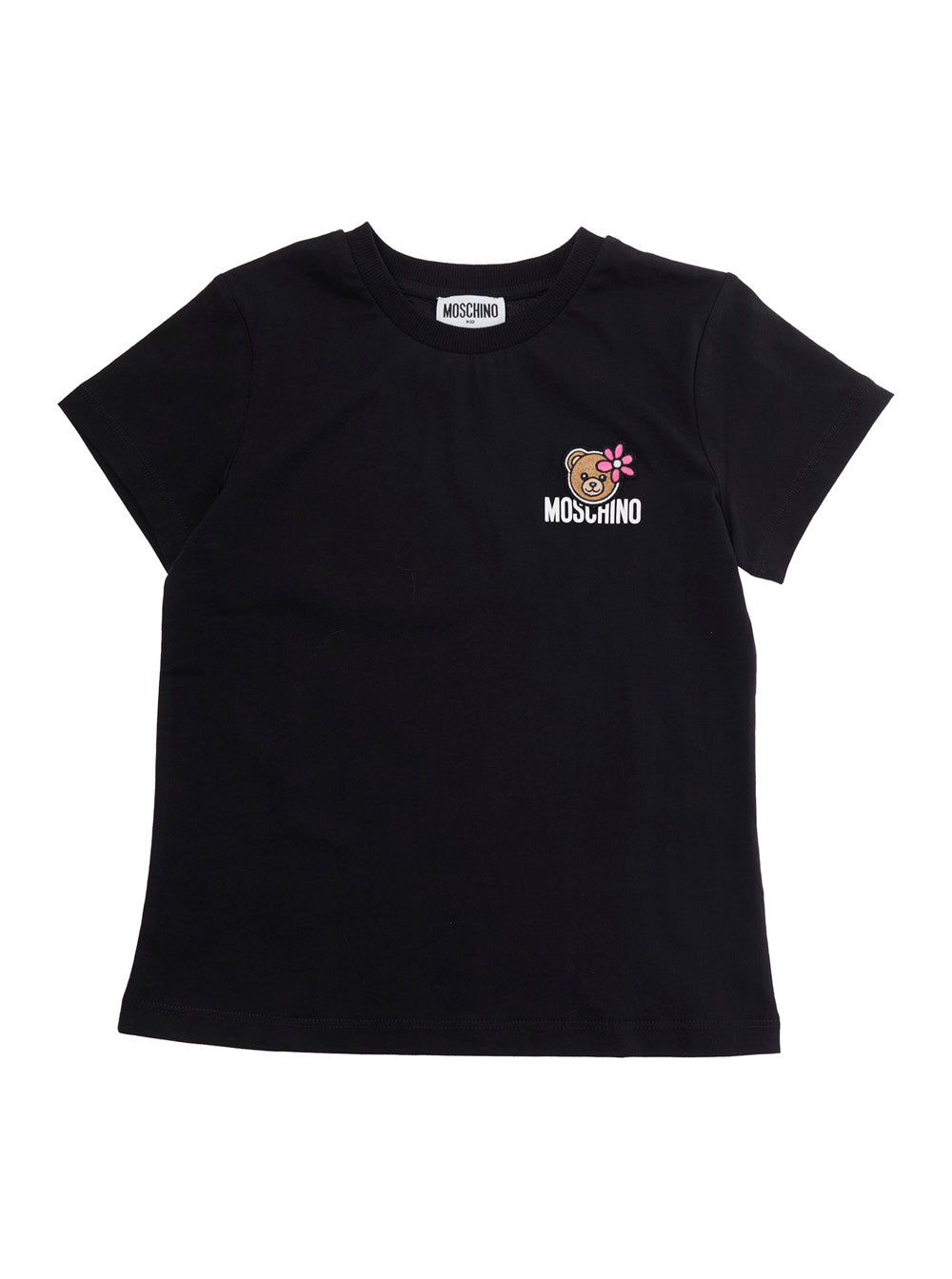Logo-Embroidered T-Shirt — Black