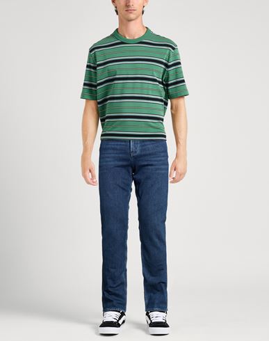 Man Jeans Blue Size 30 Cotton, Elastane