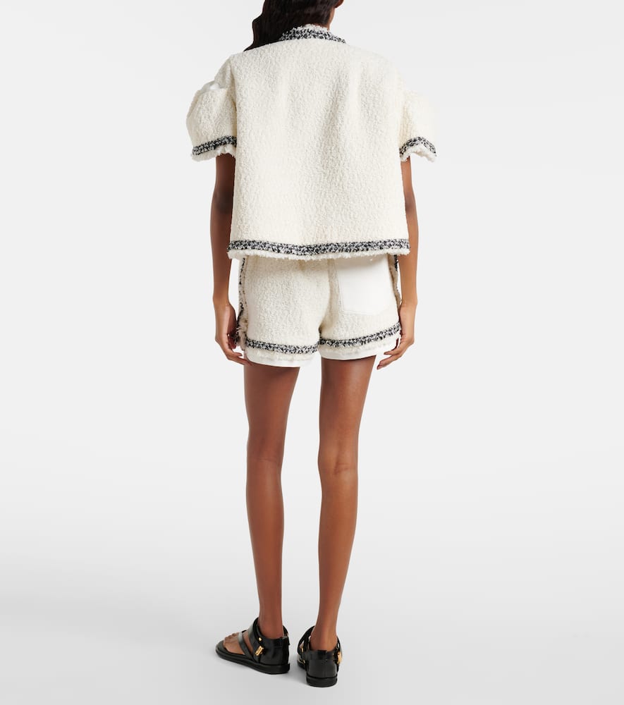 Bouclé shorts
