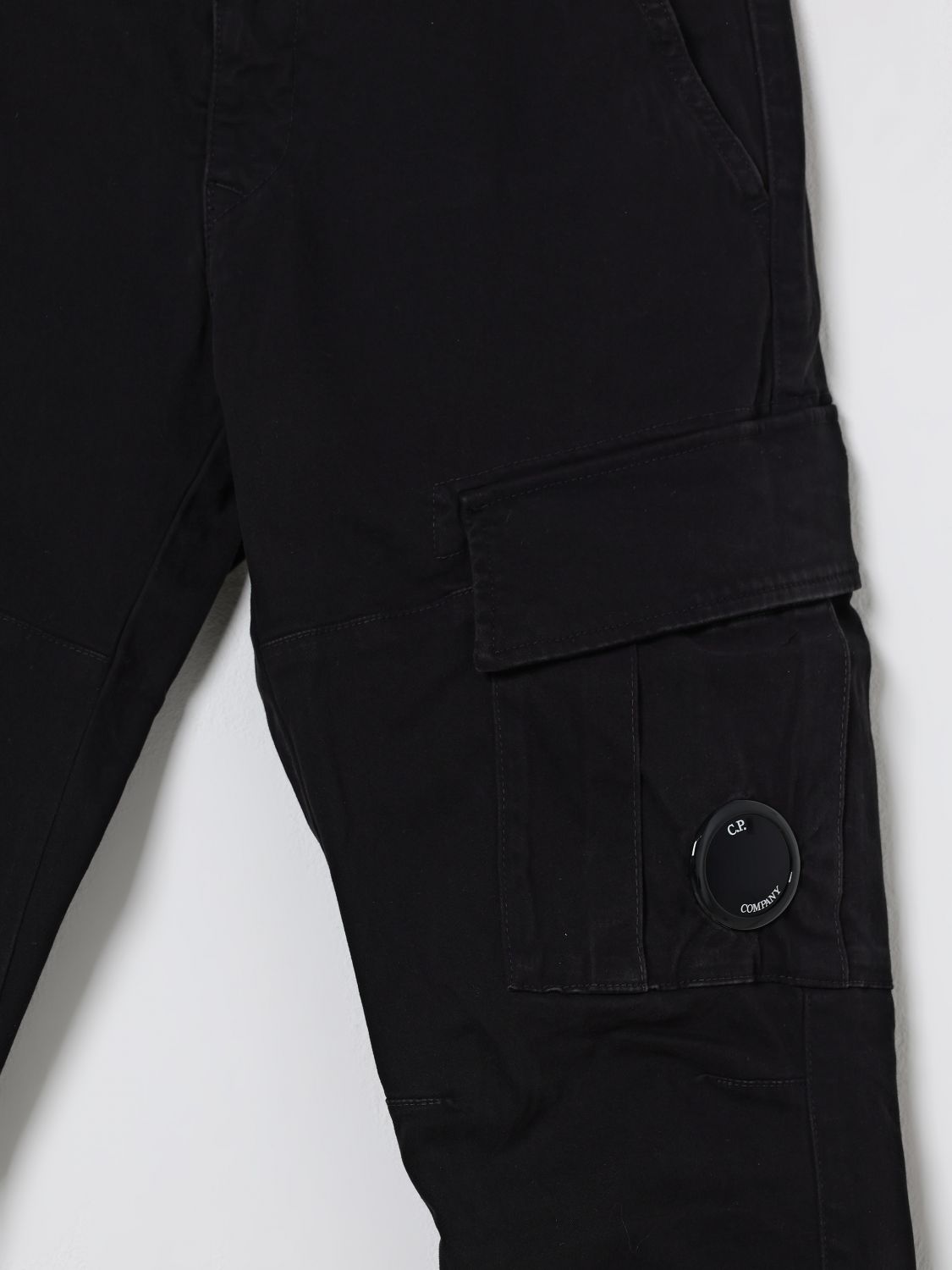 Pants C. P. COMPANY Kids color Black