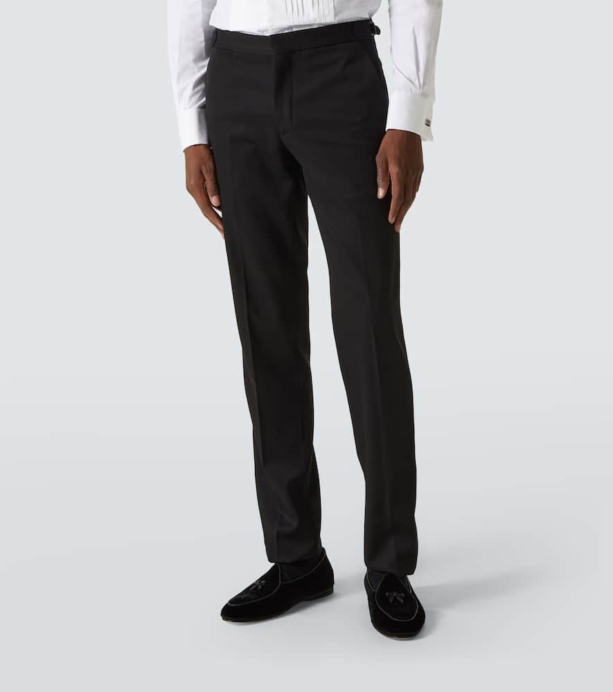 Luca wool tuxedo pants