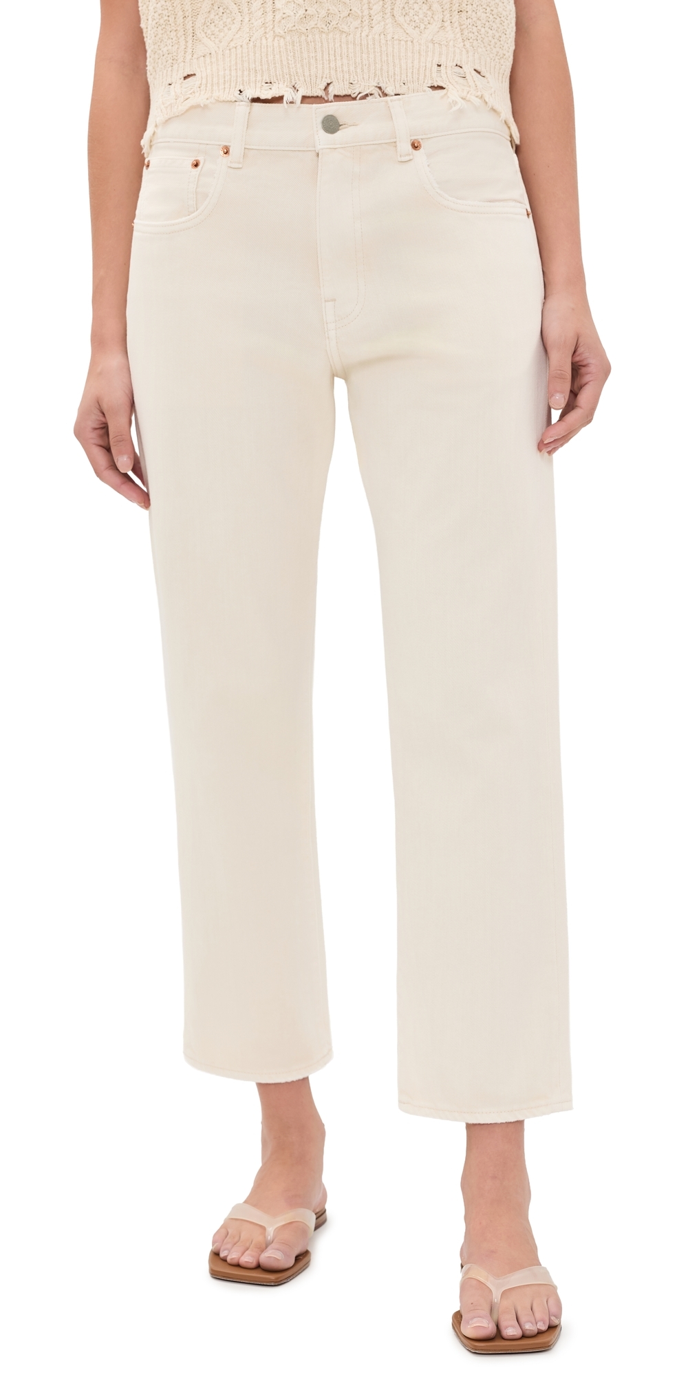 Lucy Boyfriend Jeans Barley Khaki