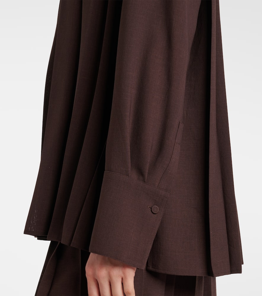 Malte plissé blouse
