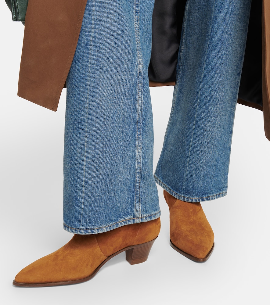 Brunswick suede ankle boots