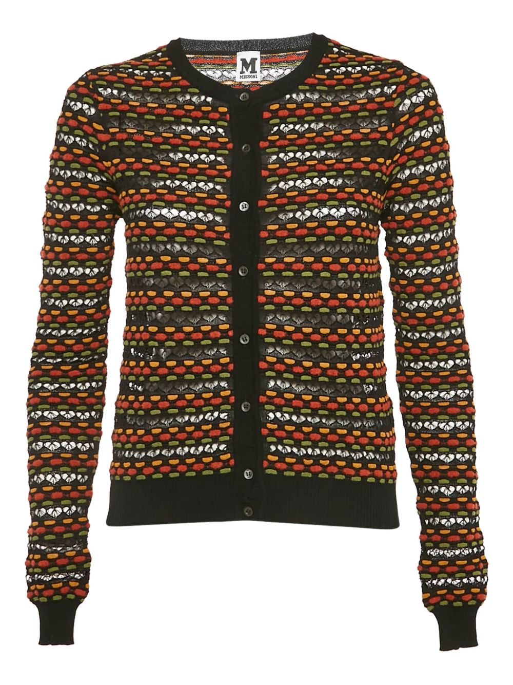Striped cardigan - Red