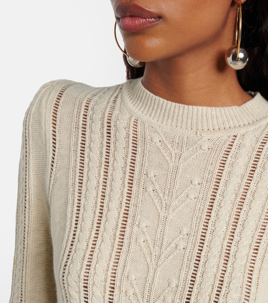 Kalyn cotton and wool sweater