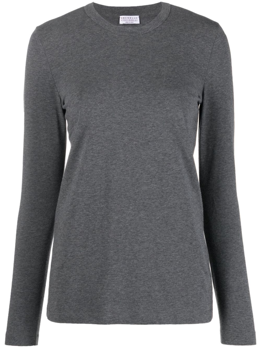 Monili bead-embellished T-shirt - Grey