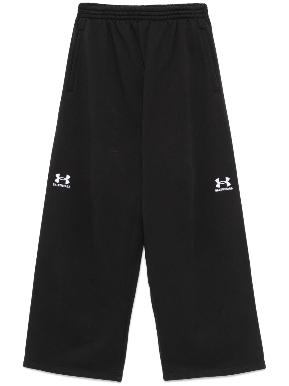 발렌시아가 남성 x Under Armour® wide-leg sweatpants - Black 809709TRVB8