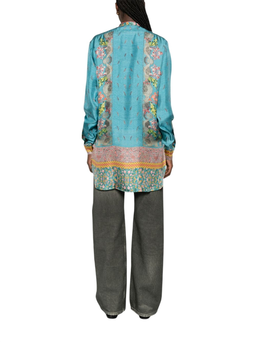 Printed Silk Shirt