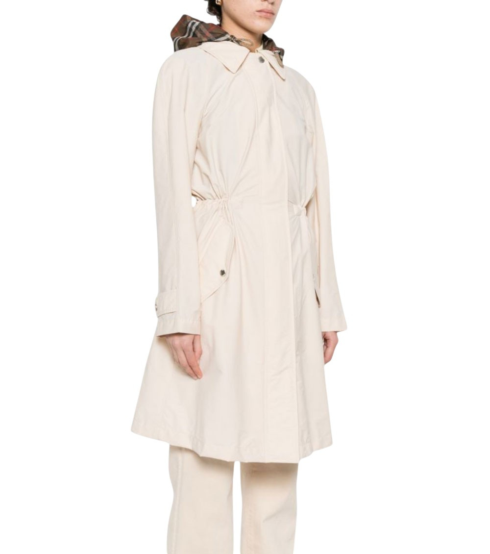 Nylon Parka Coat