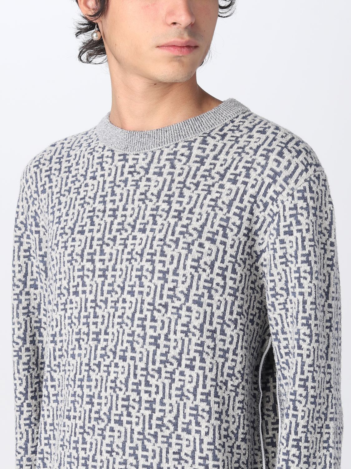 Sweater Men color Blue
