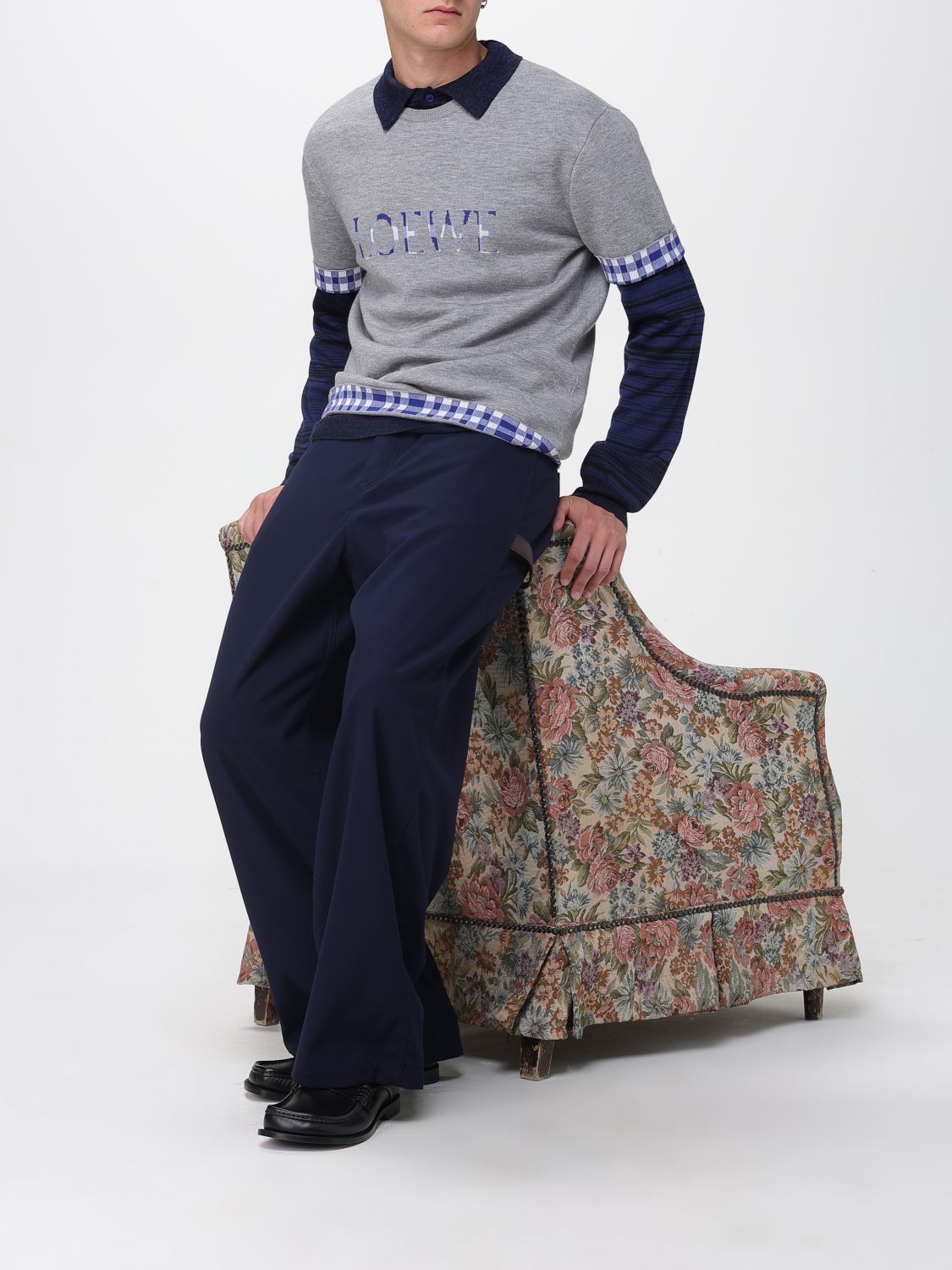 Polo Shirt Men color Blue