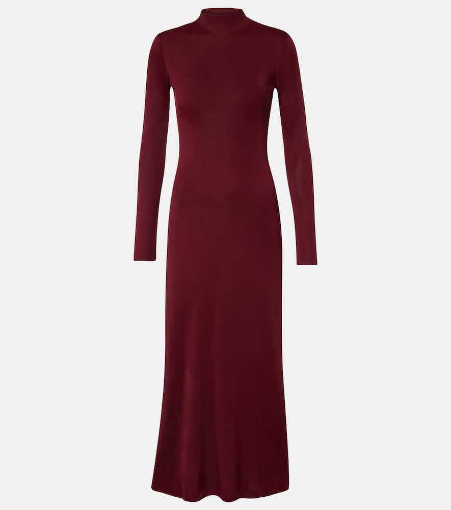 Jersey maxi dress