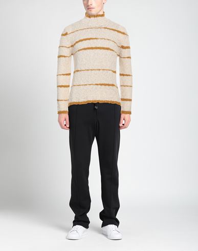 Alpha Studio Man Turtleneck Cream Size 36 Acrylic, Alpaca wool, Polyamide, Merino Wool