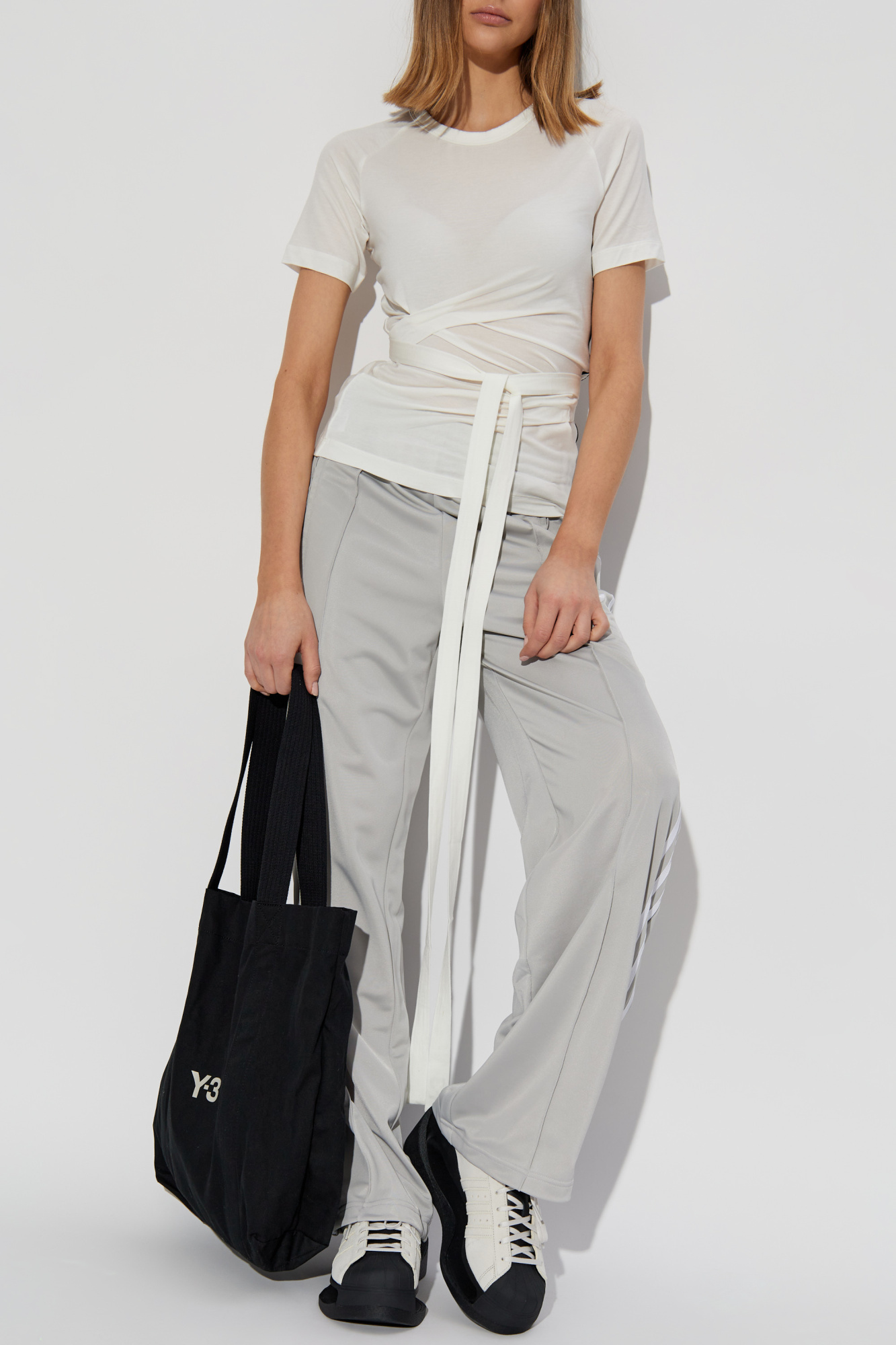 T-shirt With Drawstrings, Women's, White